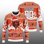2025 Bears Custom Ugly Christmas Sweater