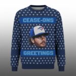 2026 Blue Jays Dylan Cease Gease Ones Greetings Ugly Sweater