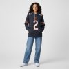 2025 Chicago Bears DJ Moore 2 Waffle Hoodie