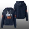 2025 Chicago Bears Good Better Best Waffle Hoodie 1 1