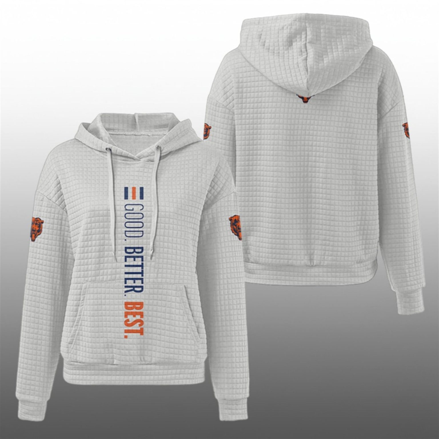 2025 Chicago Good Better Best Waffle Hoodie - Grishko