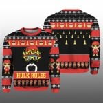 2025 Christmas Hulk Rules Hulk Hogan Ugly Sweater
