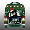 2025 Christmas Santa Batman Merry Christmas Ugly Sweater 1 1