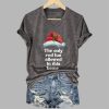 2025 Christmas The Only Red Hat Allowed In This Home Print V-Neck T-Shirt 9 2025 Christmas The Only Red Hat Allowed In This Home Print V Neck T Shirt 5