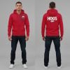 2025 Coach Ryan Silverfield Arkansas Razorbacks Zip Hoodie 3