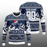 2025 Cowboys Custom Ugly Christmas Sweater