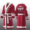 2025 Crimson Tide Southeastern Conference Champions Roll Tide Fleece Bathrobe 1 1