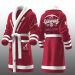 2025 Crimson Tide Southeastern Conference Champions Roll Tide Fleece Bathrobe