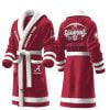 2025 Crimson Tide Southeastern Conference Champions Roll Tide Fleece Bathrobe 1 2