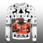 2025 Demaryius Thomas Broncos Ugly Christmas Sweater
