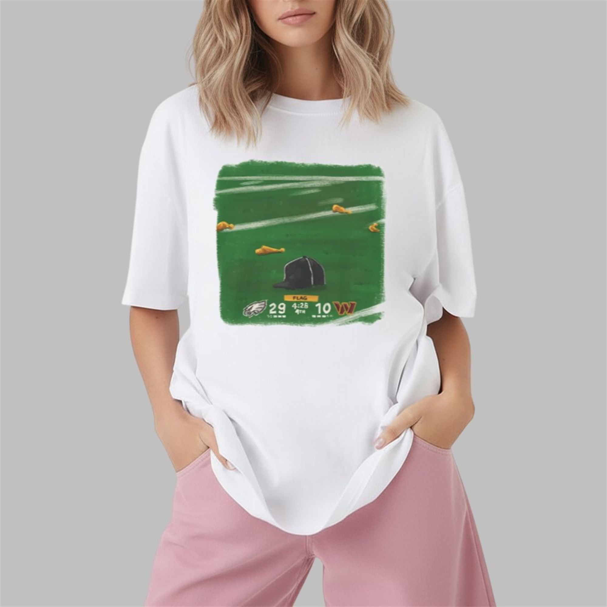 2025 Eagles Vs Commanders Hat On The Field Shirt 3 2025 Eagles Vs Commanders Hat On The Field Shirt 1 2