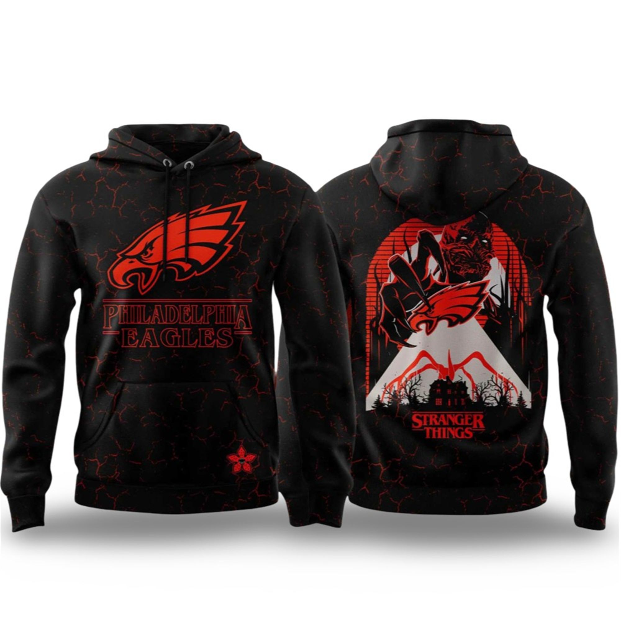 2025 Eagles x Stranger Things 5 Hoodie 3 2025 Eagles x Stranger Things 5 Hoodie 1 2