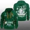 2025 Hurricanes Goodyear Cotton Bowl Champions Quarter Zip Hoodie 1