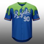 2026 KC Royals Nickelodeon Night Slime Jersey Giveaway