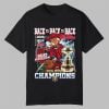 2025 Ole Miss Rebels Back To Back 3 Times Egg Bowl Champions Shirt 0 0