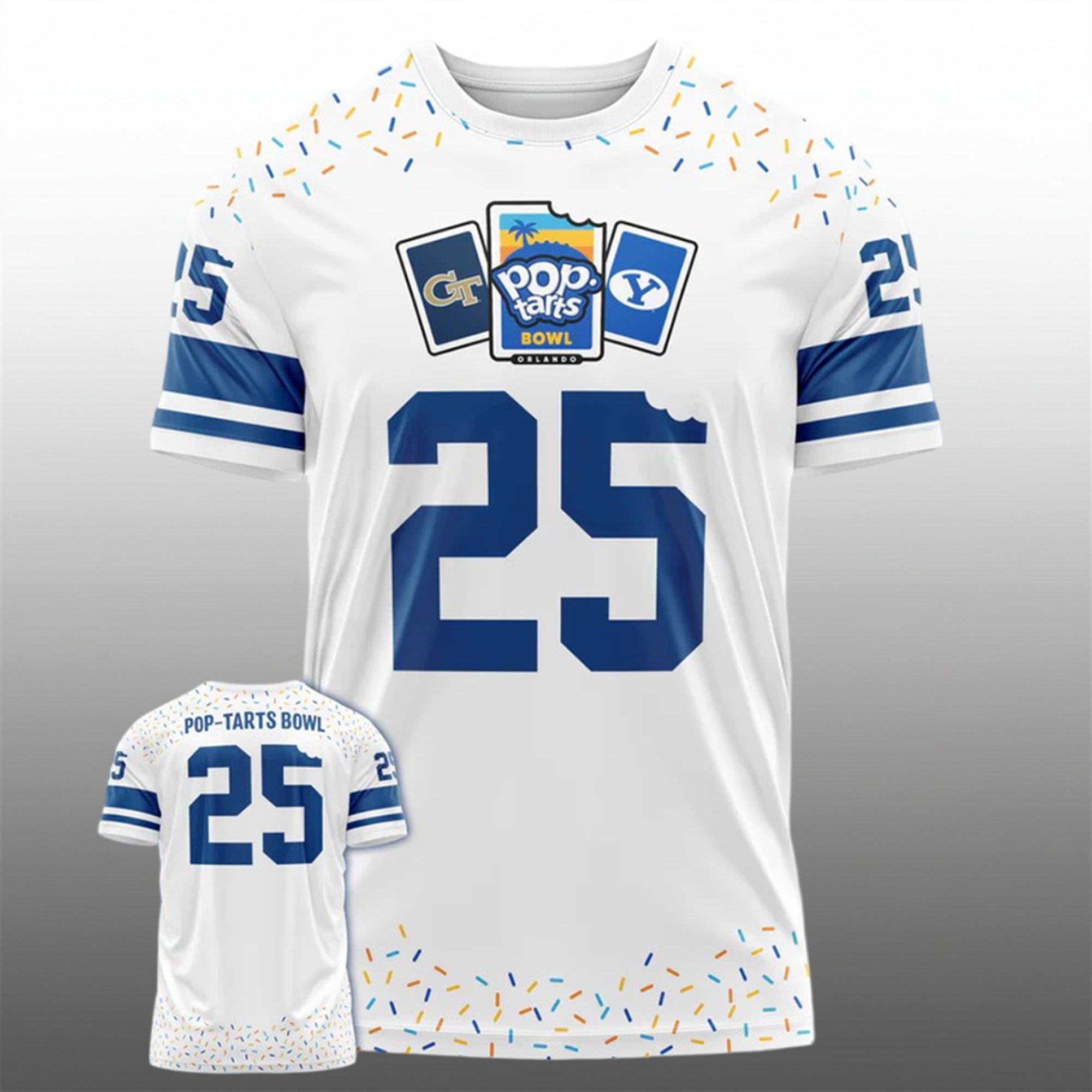 2025 POP TARTS Bowl Matchup Georgia Tech Vs BYU Jersey 1 2025 POP TARTS Bowl Matchup Georgia Tech Vs BYU Jersey 0
