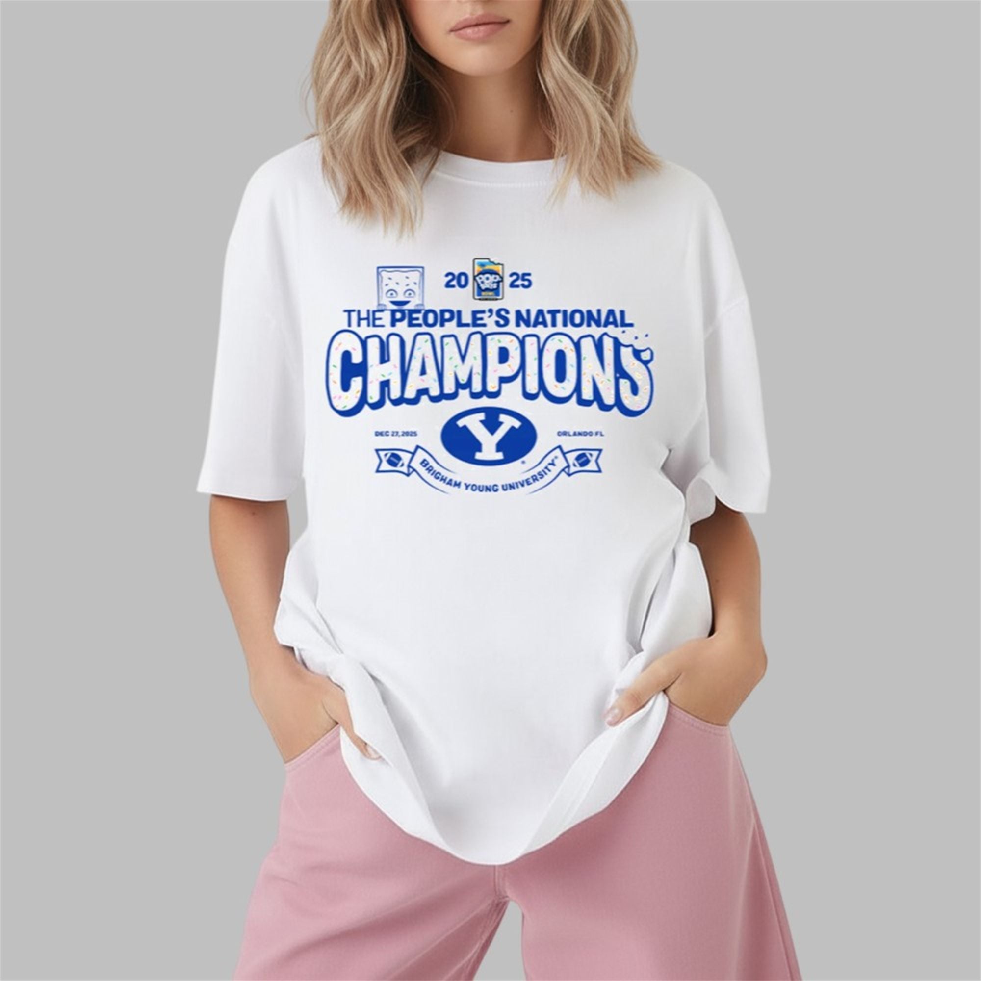 2025 POP TARTS The People's National Champions BYU Shirt 2025 POP TARTS The People's National Champions BYU Shirt