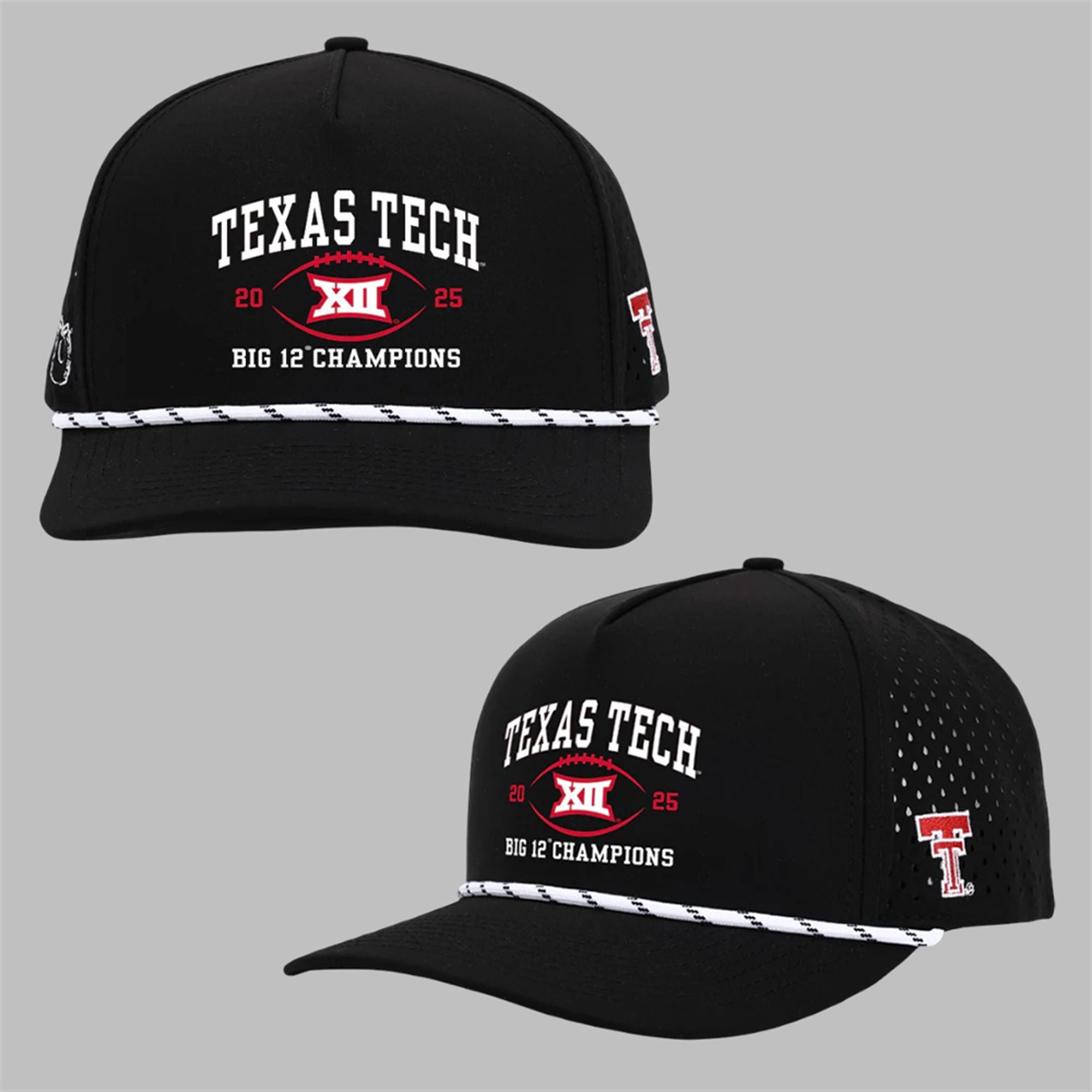 2025 Texas Tech Big 12 Champions Hat 1 2025 Texas Tech Big 12 Champions Hat 0
