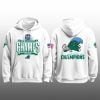 2025 Tulane Green Wave Football AAC Champions Hoodie 2