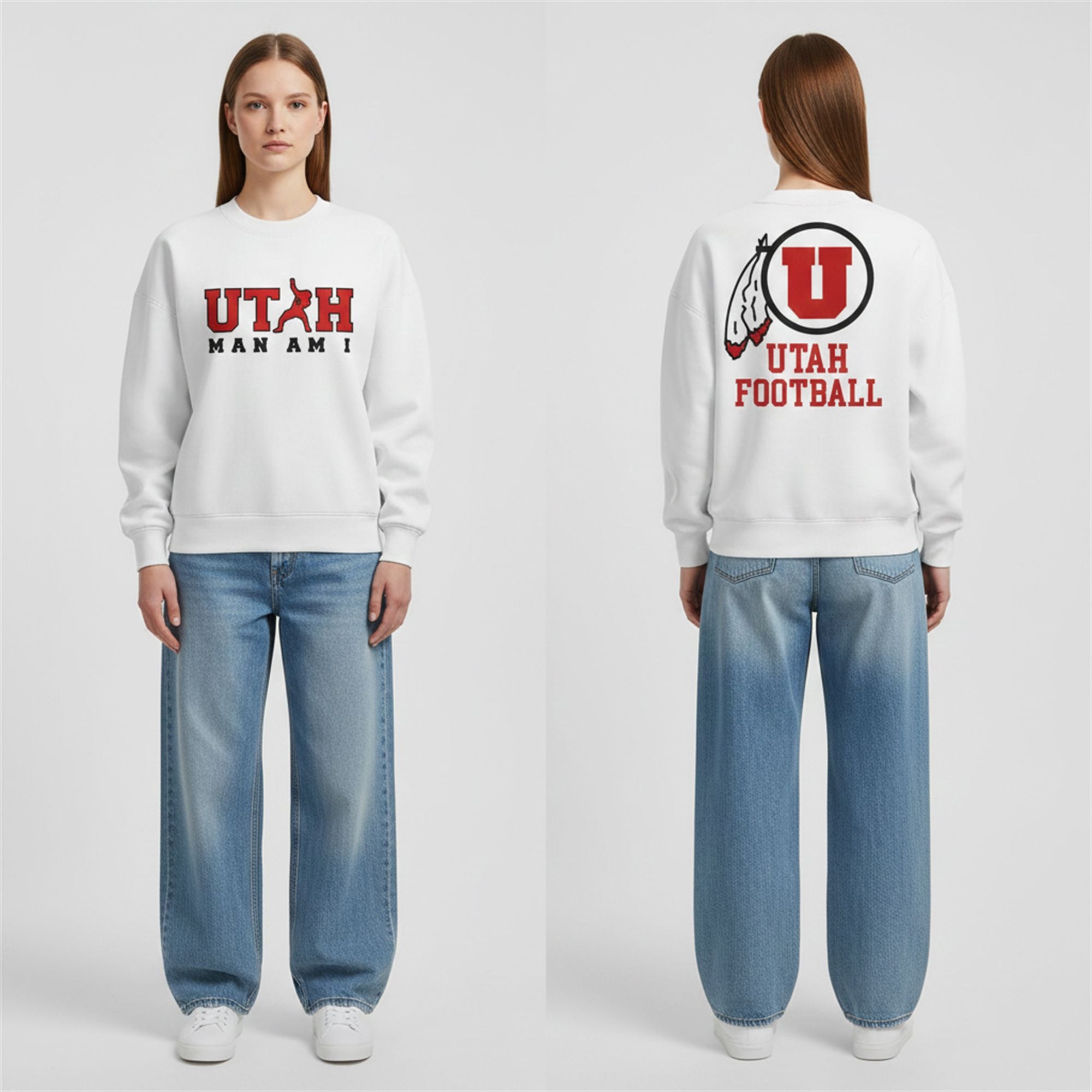 2025 Utah Football Kyle Whittingham Utah MAN AM I Sweatshirt 5 2025 Utah Football Kyle Whittingham Utah MAN AM I Sweatshirt 5