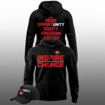 2026 49ers Inspire Change Freedom Justice Hoodie