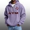 2026 ATM Aggies Waffle Zip Hoodie 3
