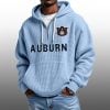 2026 Auburn Waffle Zip Hoodie 3