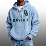 2026 Baylor Bears Waffle Zip Hoodie