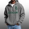 2026 Baylor Bears Waffle Zip Hoodie