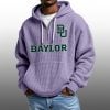 2026 Baylor Bears Waffle Zip Hoodie 3