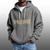 2026 Boilermakers Waffle Zip Hoodie 4
