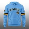 2026 Brewers This Is My Crew Powder Blue Hoodie 1