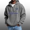 2026 Cal Bears Waffle Zip Hoodie 10 2026 Cal Bears Waffle Zip Hoodie 1