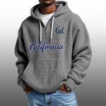 2026 Cal Bears Waffle Zip Hoodie