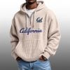 2026 Cal Bears Waffle Zip Hoodie