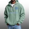 2026 Carolina Tar Heels Waffle Zip Hoodie 1
