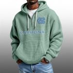 2026 Carolina Tar Heels Waffle Zip Hoodie