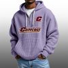 2026 Central Michigan University Chippewas Waffle Zip Hoodie 1