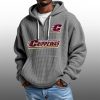 2026 Central Michigan University Chippewas Waffle Zip Hoodie 2