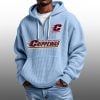 2026 Central Michigan University Chippewas Waffle Zip Hoodie 3