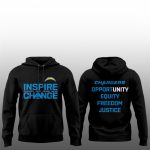 2026 Chargers Inspire Change Freedom Justice Hoodie