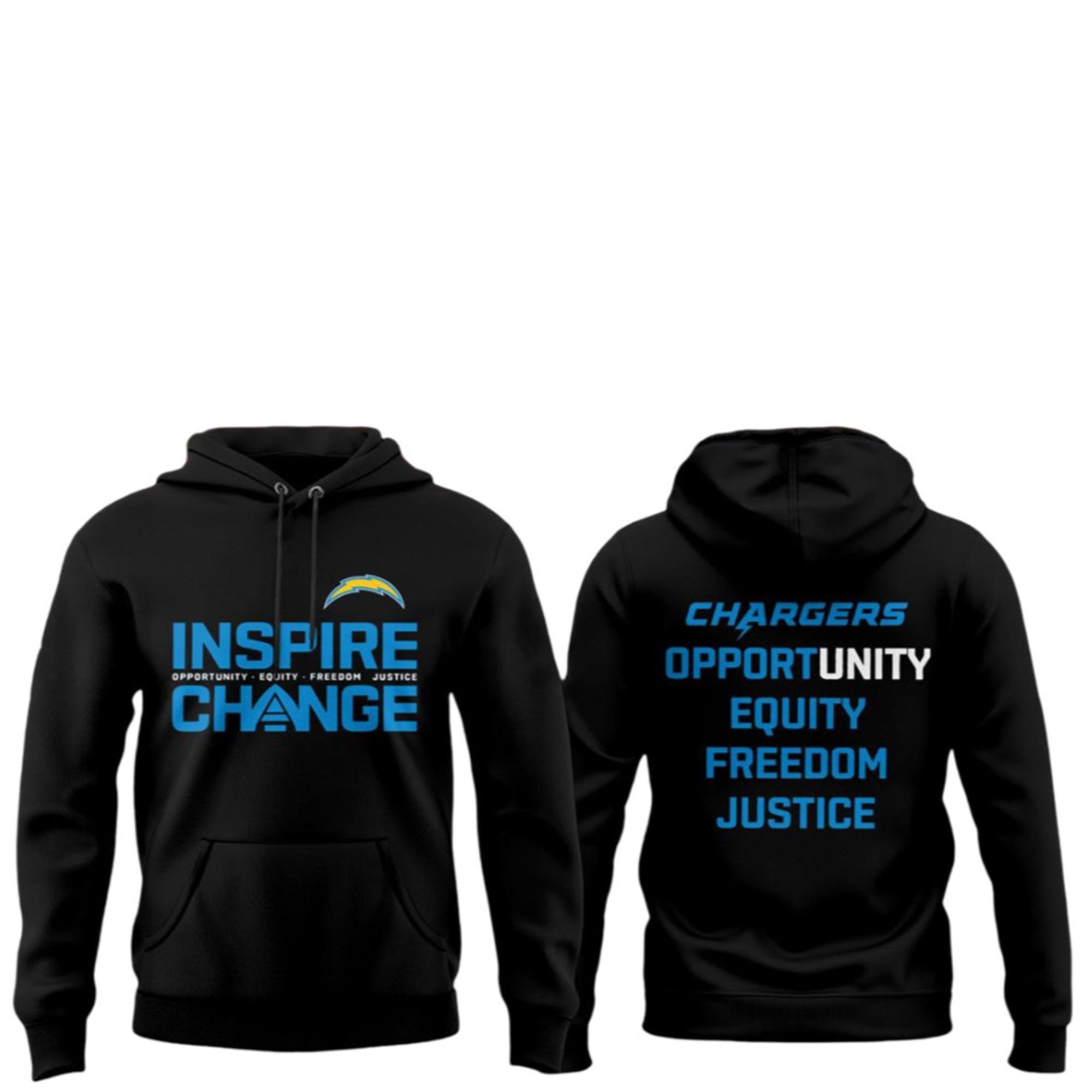 2026 Chargers Inspire Change Freedom Justice Hoodie 2 2026 Chargers Inspire Change Freedom Justice Hoodie 1 2