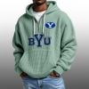 2026 Cougars Waffle Zip Hoodie 1