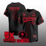 2026 Cowboys Stranger Things 5X Bowl Champions EST 1960 Jersey