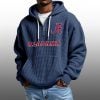 2026 Crimson Tide Waffle Zip Hoodie 2