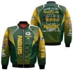 2026 Damn Right I Am A Packers Fan And I Saw Packers Greatness Bomber Jacket