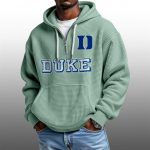 2026 Duke Blue Devils Waffle Zip Hoodie