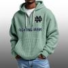 2026 Fighting Irish Waffle Zip Hoodie 5