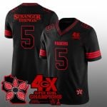 2026 GB Packers Stranger Things 4X Bowl Champions Jersey