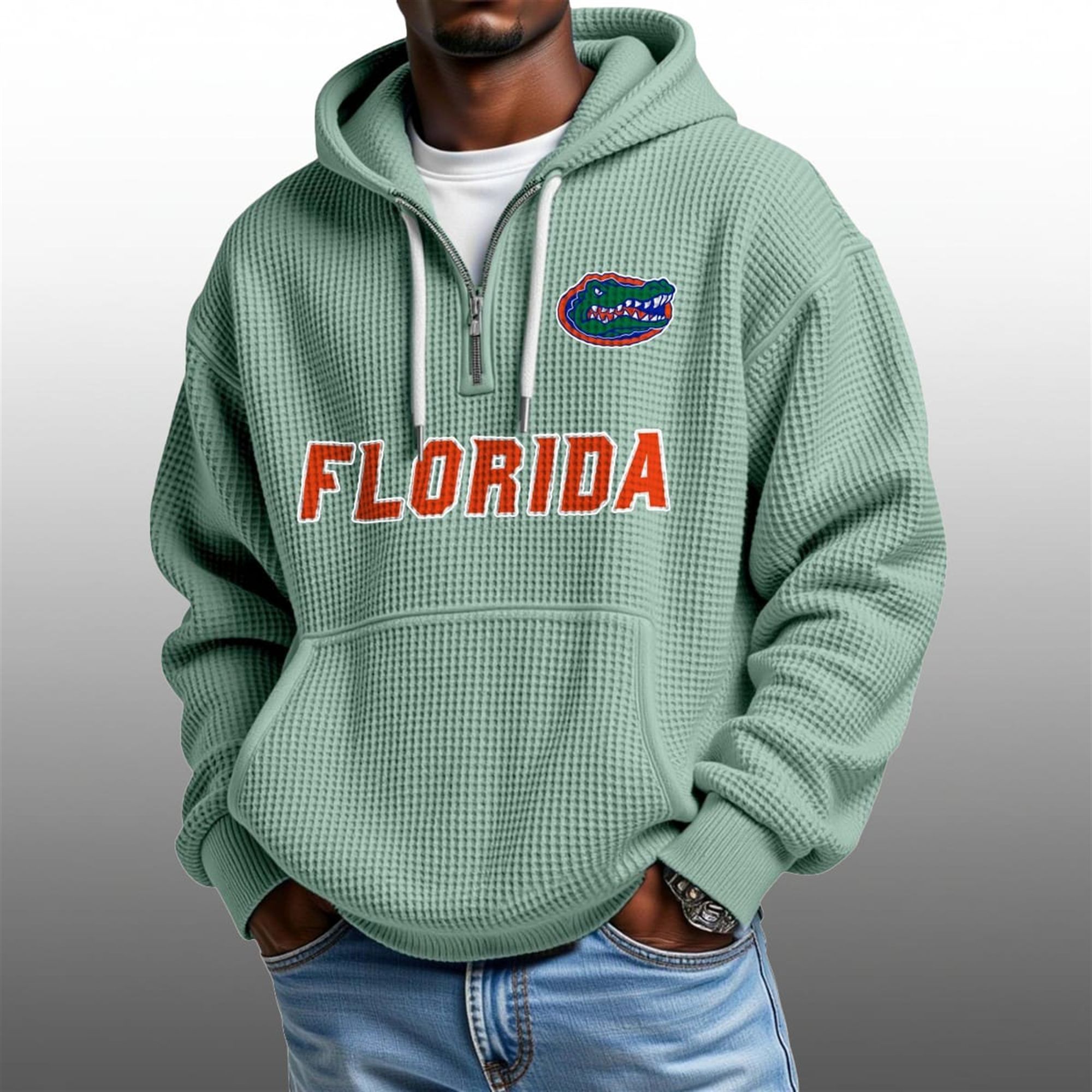 2026 Gators Waffle Zip Hoodie 2 2026 Gators Waffle Zip Hoodie 2